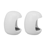 2Pcs Mini LED Nail Lamp Cute Mini Eggshell Quick Drying Portable UV Gel Nail Lamp for Home Nail Salon