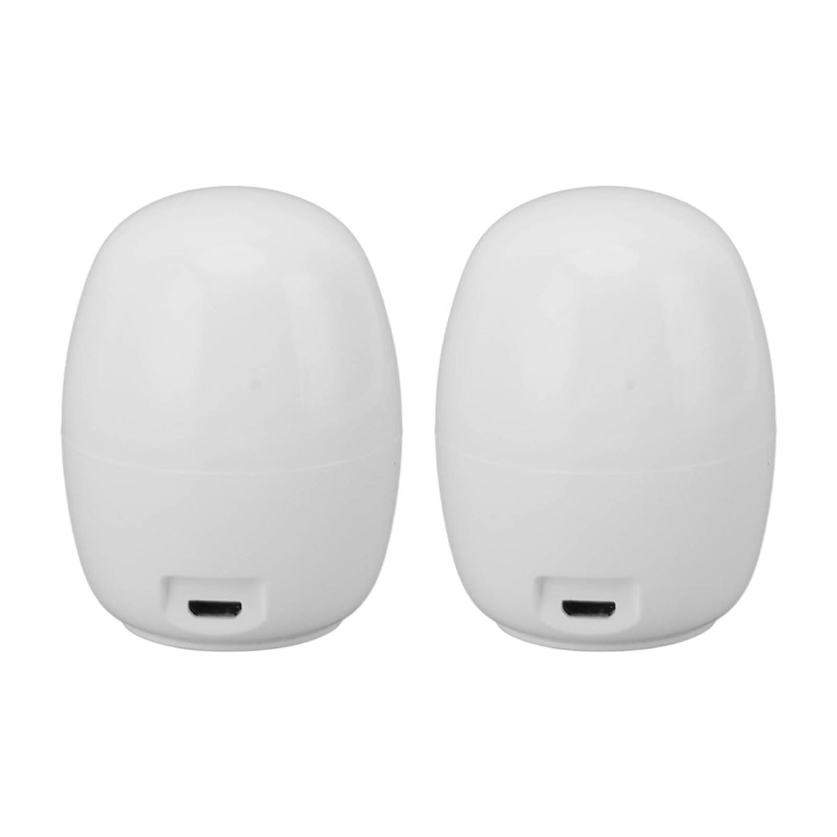 2Pcs Mini LED Nail Lamp Cute Mini Eggshell Quick Drying Portable UV Gel Nail Lamp for Home Nail Salon