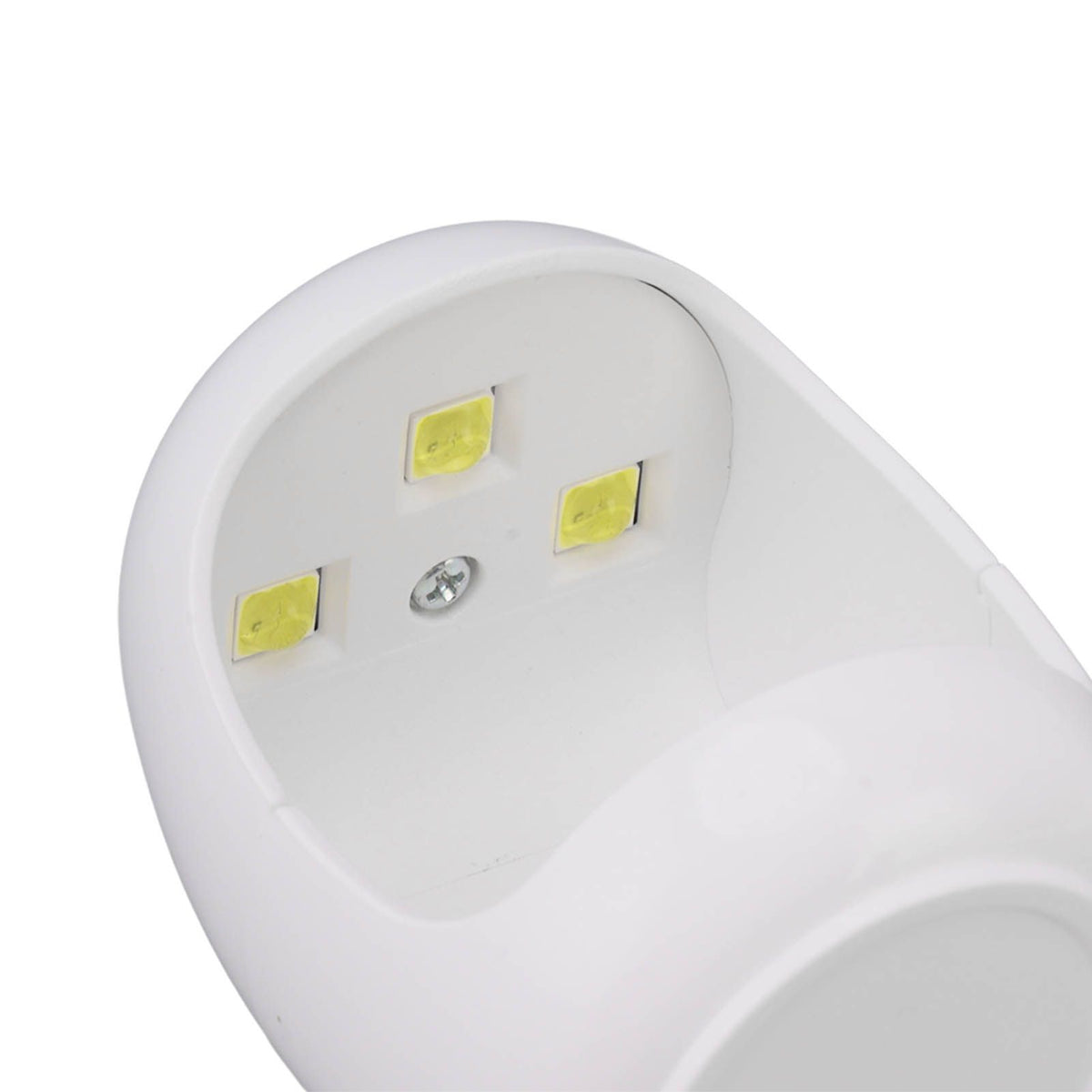 2Pcs Mini LED Nail Lamp Cute Mini Eggshell Quick Drying Portable UV Gel Nail Lamp for Home Nail Salon