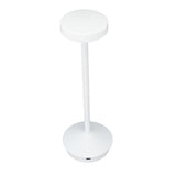Rechargeable LED Table Lamp 2000mAh Cordless Battery Operated Metal Bedside USB C Desk Light Portable 3 Modes Dimmable White