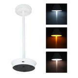 Rechargeable LED Table Lamp 2000mAh Cordless Battery Operated Metal Bedside USB C Desk Light Portable 3 Modes Dimmable White - Extra Image