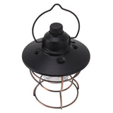 LED Camping Lantern Portable 3 Light Modes USB Charge Stepless Dimming LED Vintage Lantern for Hiking Camping Emergency - 45-Degree Angle
