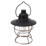 LED Camping Lantern Portable 3 Light Modes USB Charge Stepless Dimming LED Vintage Lantern for Hiking Camping Emergency
