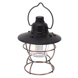 LED Camping Lantern Portable 3 Light Modes USB Charge Stepless Dimming LED Vintage Lantern for Hiking Camping Emergency