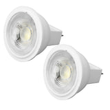 2Pcs MR11 Light Bulb High Brightness 3W 110V Faster Heat Dissipation GU4 Spotlight Bulbs for Landscape Lighting Bedroom Kitchen White Light - Extra Image