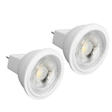 2Pcs MR11 Light Bulb High Brightness 3W 110V Faster Heat Dissipation GU4 Spotlight Bulbs for Landscape Lighting Bedroom Kitchen Warm Light - Extra Image