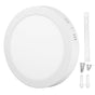 LED Flush Mount Ceiling Light 18W 6000K White Light Ultra Thin Round Flat Panel Ceiling Light for Hallway 85‑265V