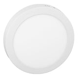 LED Flush Mount Ceiling Light 18W 6000K White Light Ultra Thin Round Flat Panel Ceiling Light for Hallway 85‑265V - Side View