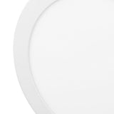 LED Flush Mount Ceiling Light 18W 6000K White Light Ultra Thin Round Flat Panel Ceiling Light for Hallway 85‑265V
