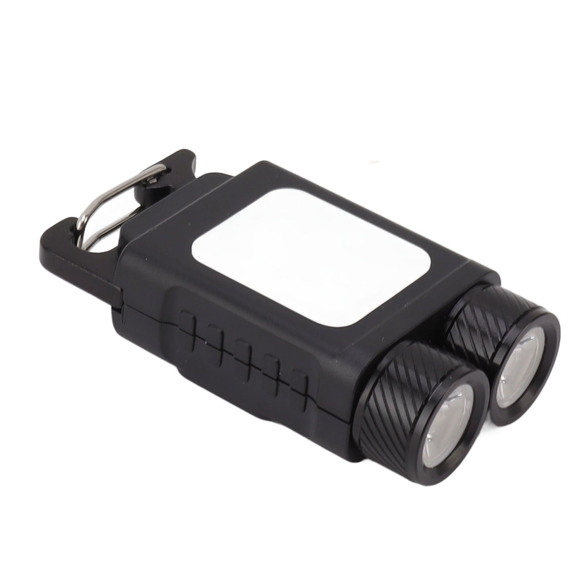 LED Keychain Flashlight 800LM USB Rechargeable Portable Mini Keychain Work Light Pocket Flashlight for Camping Hiking Fishing