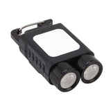 LED Keychain Flashlight 800LM USB Rechargeable Portable Mini Keychain Work Light Pocket Flashlight for Camping Hiking Fishing