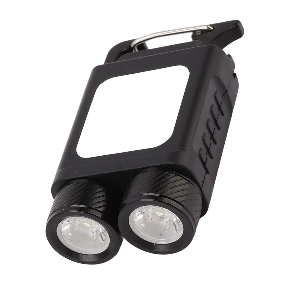 LED Keychain Flashlight 800LM USB Rechargeable Portable Mini Keychain Work Light Pocket Flashlight for Camping Hiking Fishing