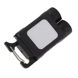 LED Keychain Flashlight 800LM USB Rechargeable Portable Mini Keychain Work Light Pocket Flashlight for Camping Hiking Fishing - Extra Image