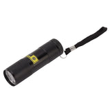 Small UV Flashlight 9 Led 395nm Purple Light Flashlight Mini Pet Urine Detector Light for Dog Cat Dry Stains Resin Curing - Top-Down View