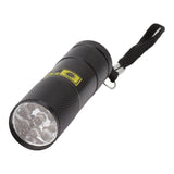 Small UV Flashlight 9 Led 395nm Purple Light Flashlight Mini Pet Urine Detector Light for Dog Cat Dry Stains Resin Curing