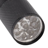 Small UV Flashlight 9 Led 395nm Purple Light Flashlight Mini Pet Urine Detector Light for Dog Cat Dry Stains Resin Curing