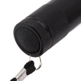 Small UV Flashlight 9 Led 395nm Purple Light Flashlight Mini Pet Urine Detector Light for Dog Cat Dry Stains Resin Curing