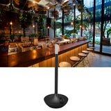 Cordless Table Lamp Innovative Candle Shape 3 Levels Brightness Dimmable Rechargeable LED Desk Lamp Black - Extra Image