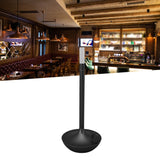Cordless Table Lamp Innovative Candle Shape 3 Levels Brightness Dimmable Rechargeable LED Desk Lamp Black - Extra Image