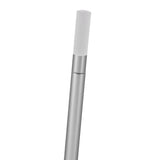 Cordless Table Lamp Innovative Candle Shape 3 Levels Brightness Dimmable Rechargeable LED Desk Lamp Silver