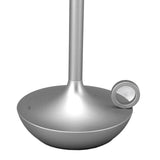 Cordless Table Lamp Innovative Candle Shape 3 Levels Brightness Dimmable Rechargeable LED Desk Lamp Silver - Extra Image