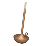 Cordless Table Lamp Innovative Candle Shape 3 Levels Brightness Dimmable Rechargeable LED Desk Lamp Gold - 45-Degree Angle