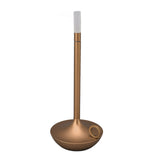 Cordless Table Lamp Innovative Candle Shape 3 Levels Brightness Dimmable Rechargeable LED Desk Lamp Gold - Extra Image