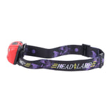 LED Headlamp Ultra Bright IPX7 Waterproof USB Rechargeable Headlamp with Sensor for Outdoor Fishing Running Camping - Close-Up Angle