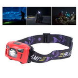 LED Headlamp Ultra Bright IPX7 Waterproof USB Rechargeable Headlamp with Sensor for Outdoor Fishing Running Camping - Extra Image