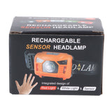 LED Headlamp Ultra Bright IPX7 Waterproof USB Rechargeable Headlamp with Sensor for Outdoor Fishing Running Camping - Extra Image