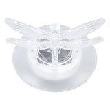 Solar Float LED Lamp IP45 Waterproof RGB Solar Pool Light Outdoor Garden Pond Water Light Dragonfly Shape - Front View
