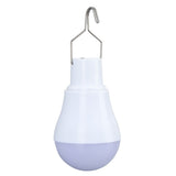 Solar Light Bulb Solar Panel LED Bulb ABS White Light 500mAh Battery Hook Design Solar Light for Emergency Camping Tent - Extra Image