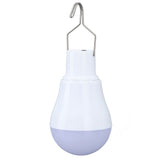 Solar Light Bulb Solar Panel LED Bulb ABS White Light 500mAh Battery Hook Design Solar Light for Emergency Camping Tent - Extra Image
