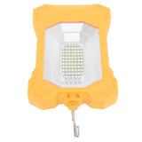 LED Solar Light Rechargeable Portable Flood Light Hooked Tent Light Outdoor Emergency Light for Camping Hiking Fishing - Front View
