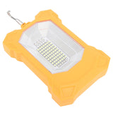LED Solar Light Rechargeable Portable Flood Light Hooked Tent Light Outdoor Emergency Light for Camping Hiking Fishing - Top-Down View