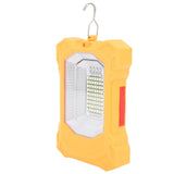LED Solar Light Rechargeable Portable Flood Light Hooked Tent Light Outdoor Emergency Light for Camping Hiking Fishing - Rear View