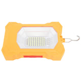 LED Solar Light Rechargeable Portable Flood Light Hooked Tent Light Outdoor Emergency Light for Camping Hiking Fishing - Low Angle