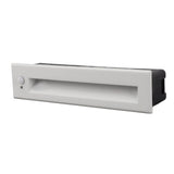 Recessed Sensing Step Light Frosted White LED Stair Light for Hallway Closet Bedroom 110‑240V - 45-Degree Angle
