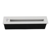 Recessed Sensing Step Light Frosted White LED Stair Light for Hallway Closet Bedroom 110‑240V - Rear View