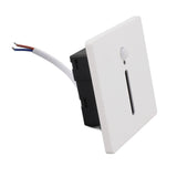 LED Step Light 3W Recessed Motion Seneor Dusk to Dawn Sensor 4000K Stair Light 110‑240V for Indoor Closet Hallway