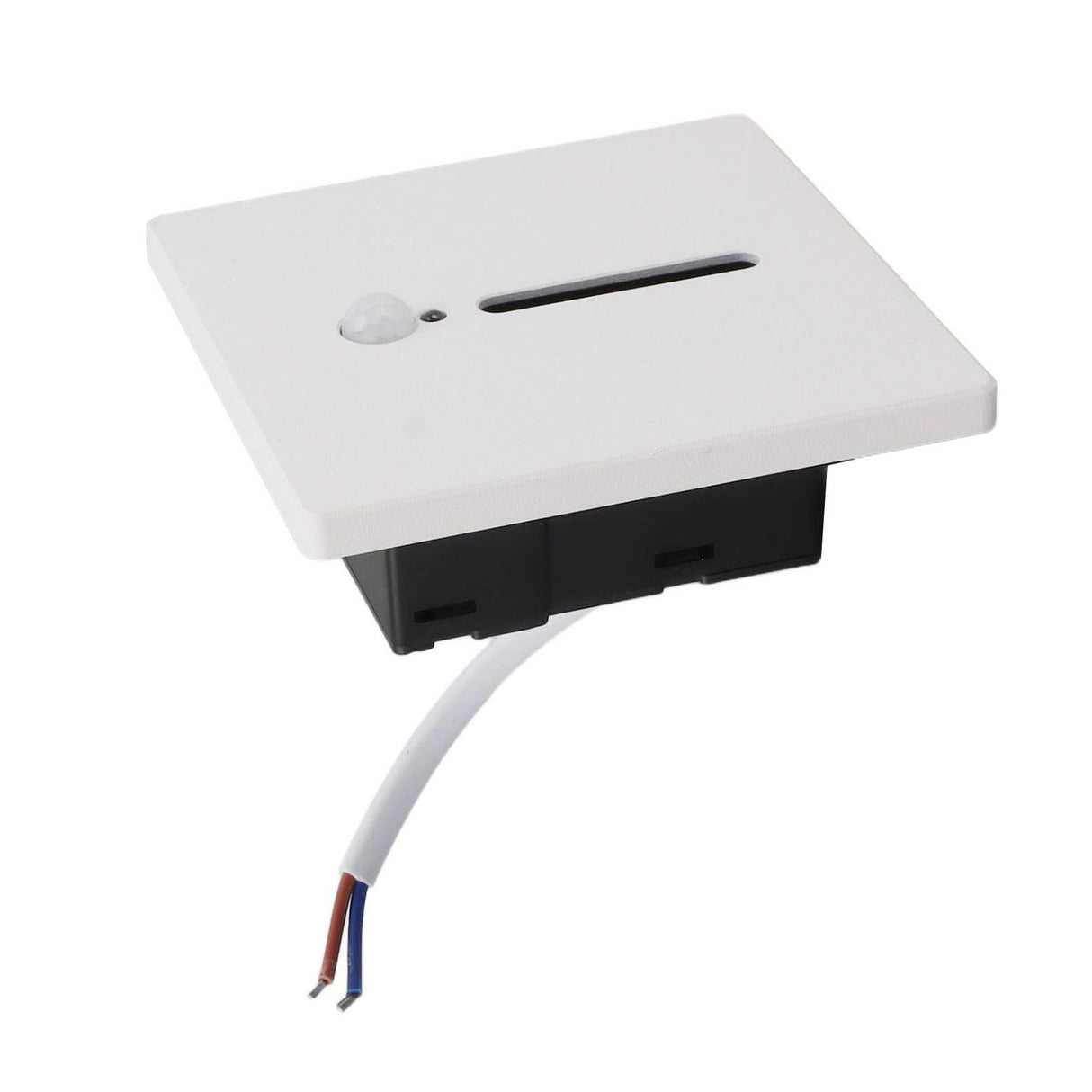 LED Step Light 3W Recessed Motion Seneor Dusk to Dawn Sensor 4000K Stair Light 110‑240V for Indoor Closet Hallway