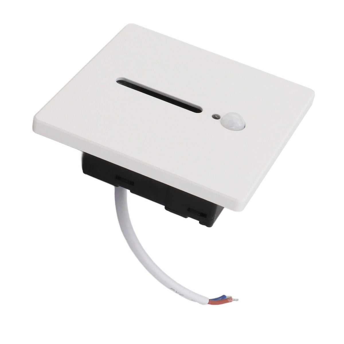 LED Step Light 3W Recessed Motion Seneor Dusk to Dawn Sensor 4000K Stair Light 110‑240V for Indoor Closet Hallway