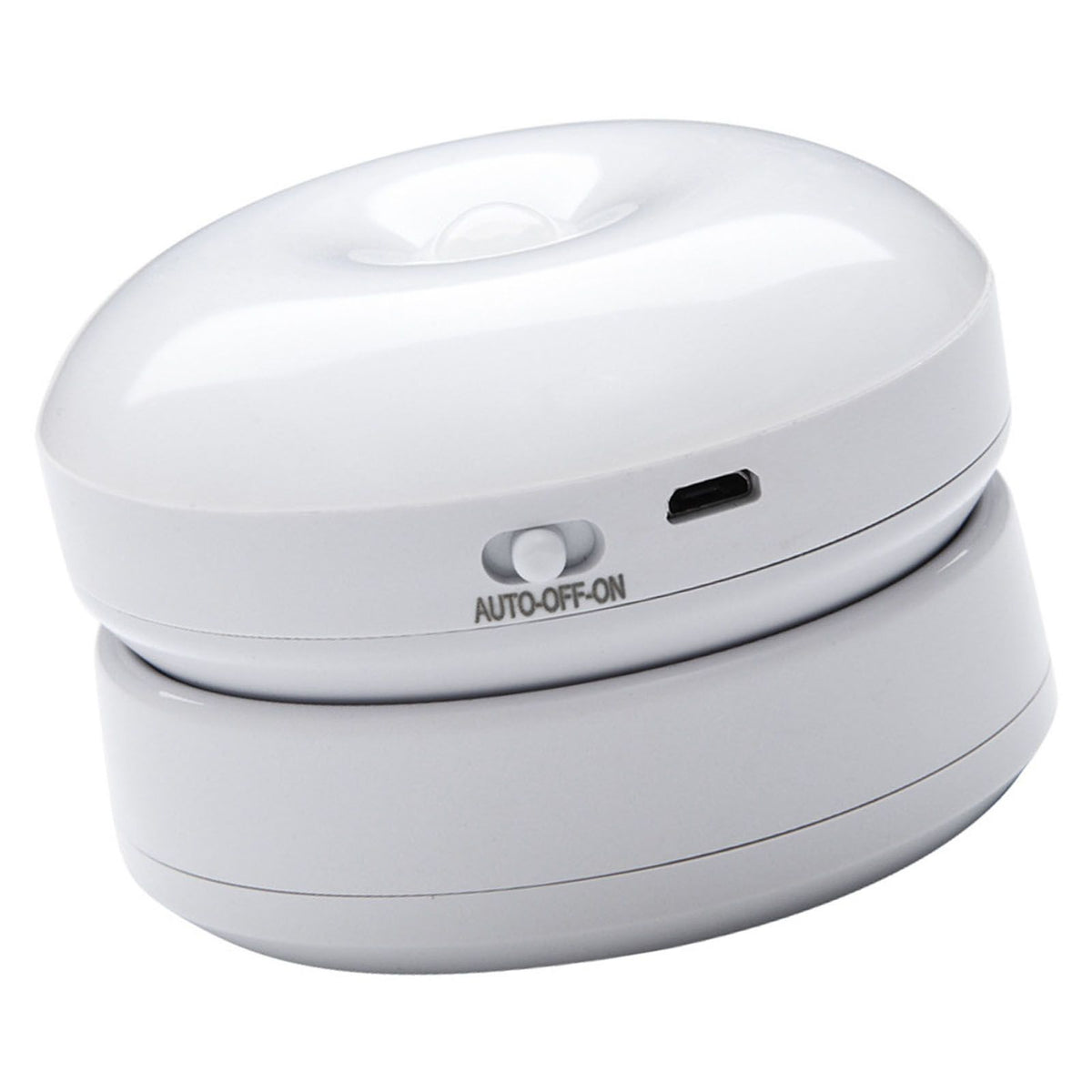 Motion Sensor Night Light 360 Degree Rotation LED Rechargeable Motion Activated Night Light for Stairs Wall Closet Cabinet White Light