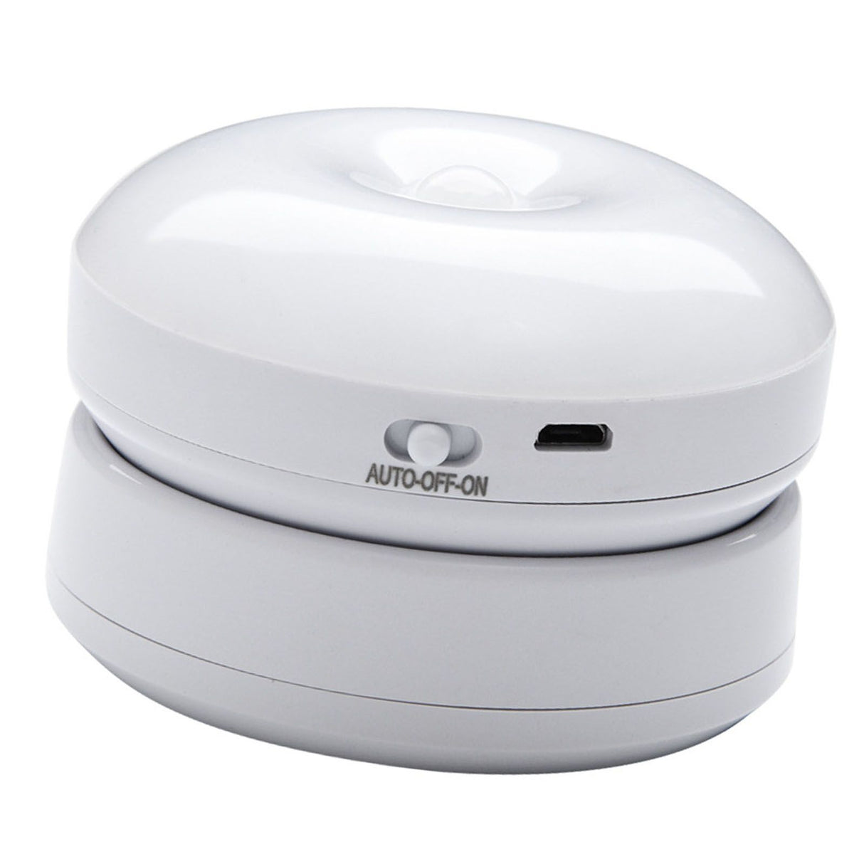 Motion Sensor Night Light 360 Degree Rotation LED Rechargeable Motion Activated Night Light for Stairs Wall Closet Cabinet White Light