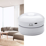 Motion Sensor Night Light 360 Degree Rotation LED Rechargeable Motion Activated Night Light for Stairs Wall Closet Cabinet White Light - 45-Degree Angle