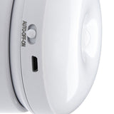 Motion Sensor Night Light 360 Degree Rotation LED Rechargeable Motion Activated Night Light for Stairs Wall Closet Cabinet White Light