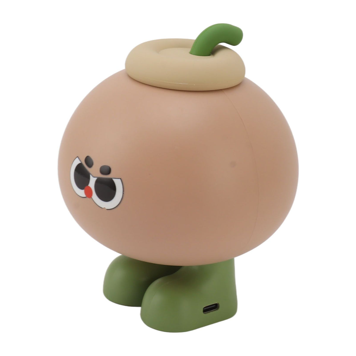 Fruit Silicone Nightlight USB Type C 500mAh 3 Level Brightness Tap Button Switch Cute Silicone Nightlight for Bedroom Coconut