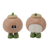 Fruit Silicone Nightlight USB Type C 500mAh 3 Level Brightness Tap Button Switch Cute Silicone Nightlight for Bedroom Coconut