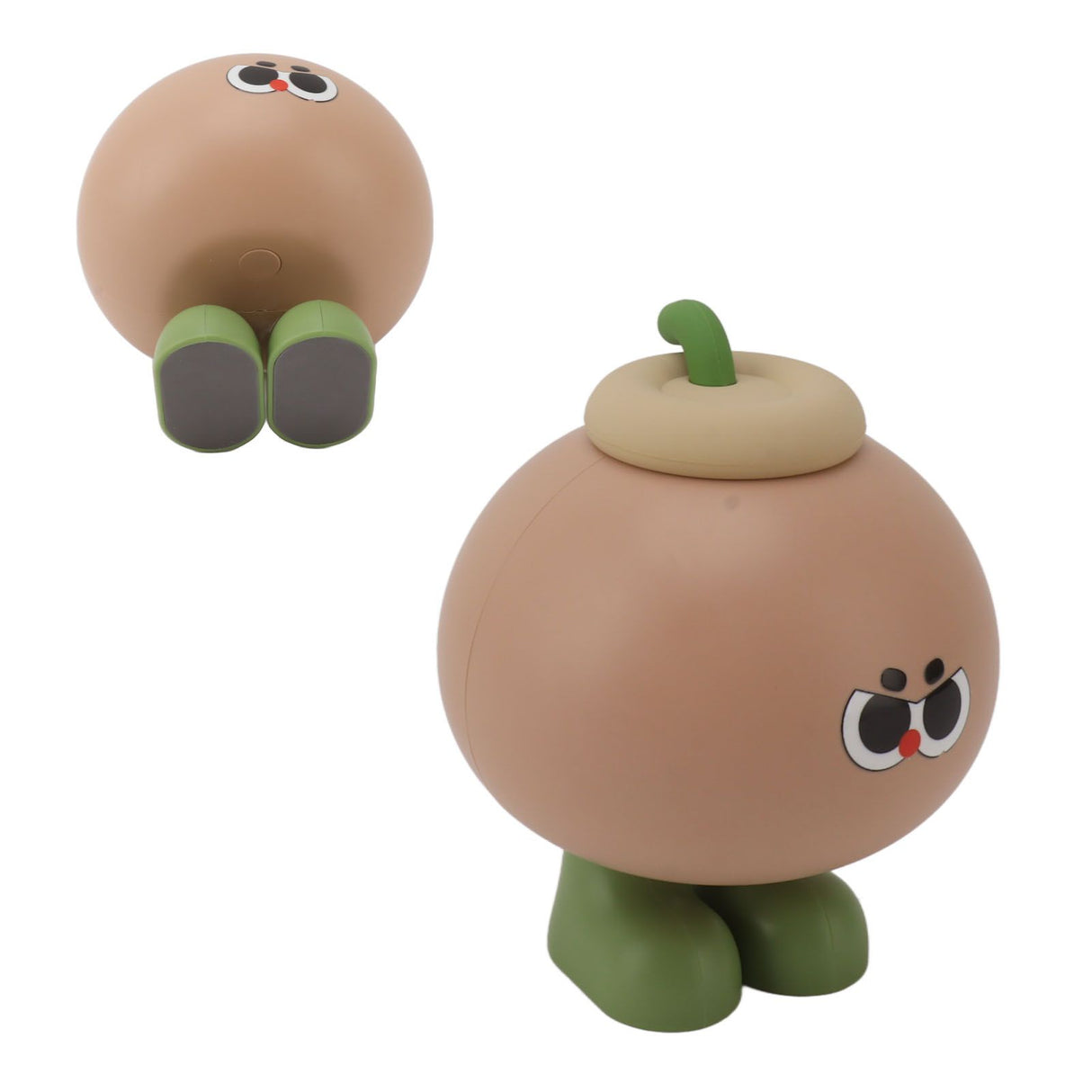 Fruit Silicone Nightlight USB Type C 500mAh 3 Level Brightness Tap Button Switch Cute Silicone Nightlight for Bedroom Coconut