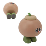 Fruit Silicone Nightlight USB Type C 500mAh 3 Level Brightness Tap Button Switch Cute Silicone Nightlight for Bedroom Coconut - Extra Image